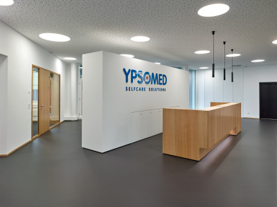 Ypsomed, transformation main entrance - kleine Darstellung