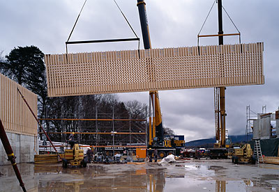 Gymnastic Hall Borex, construction  - kleine Darstellung