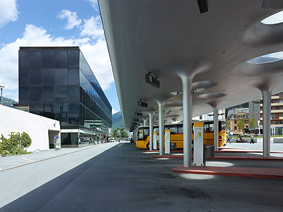 Railway station Visp - kleine Darstellung