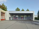 Feuerwehrstation, Einstellhalle