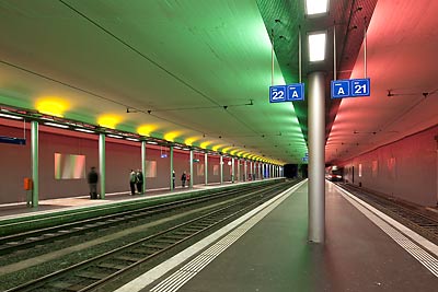 RBS Bahnsteig, Bahnhof Bern  - kleine Darstellung