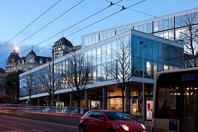 Renovation Verwaltungsgebäude av. du theatre  - kleine Darstellung