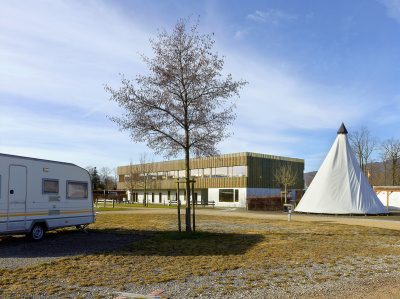 Infrastrukturgebäude Camping Sutz - kleine Darstellung