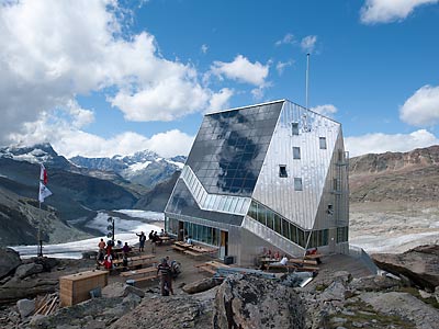 Monte Rosa Hütte  - kleine Darstellung