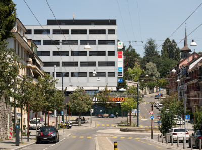 Einkaufszentrum Chailly, Umbau - kleine Darstellung