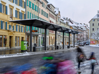 Place du 1er Aout, Urban space - kleine Darstellung