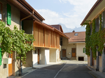 House Saint Triphon, transformation 1st phase - kleine Darstellung