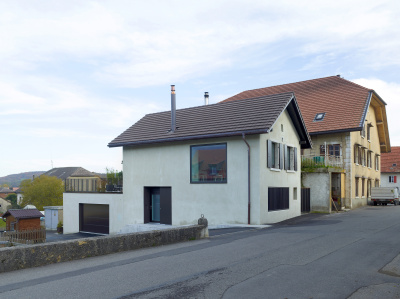 House Cosandier, Transformation - kleine Darstellung