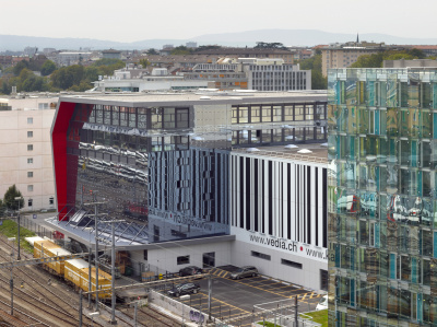 Vedia, Verwaltungs-Logistikgebäude - kleine Darstellung