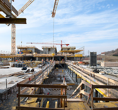 Construction University Lausanne - kleine Darstellung