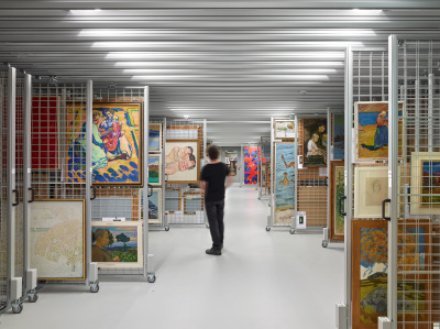 Kunstmuseum - Kulturgüterraum, Neu- und Umbau - kleine Darstellung