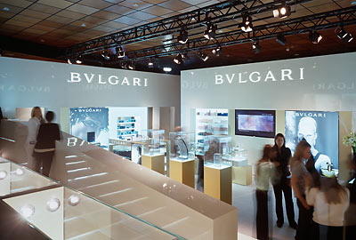 Messestand Bulgari, Cannes  - kleine Darstellung