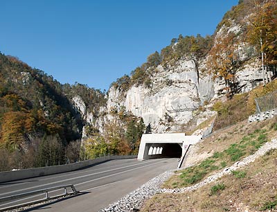 Transjurane A16 - section 8, canton Bern  - kleine Darstellung