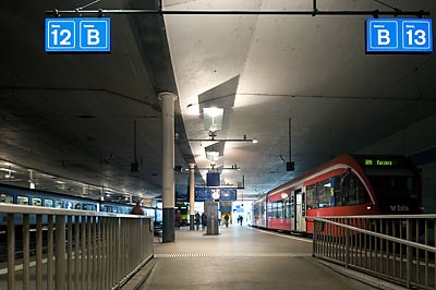 Perronhalle-Unterführung, Bahnhof Bern - kleine Darstellung