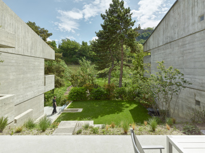 Haus Mazerette, Umbau - kleine Darstellung