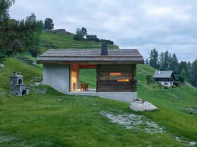 Haus Vallée centrale, Umbau - kleine Darstellung