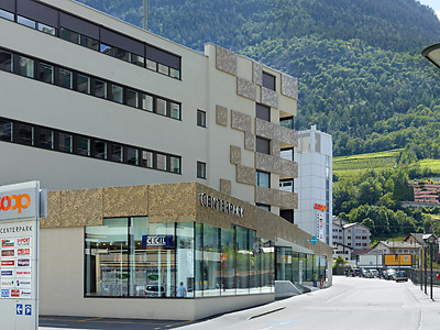 Überbauung Centerpark - kleine Darstellung