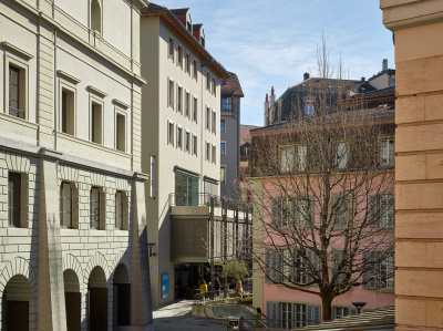 Wohn,-Geschäftshaus Place de la Riponne, Umbau - kleine Darstellung