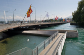 Pont flottant du Mont Blanc