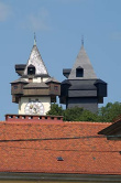 Graz03-Uhrturm und Schattenturm