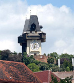 Graz03-Uhrturm und Schattenturm