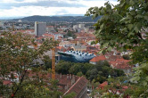 Graz03-Blick vom Schlossberg auf