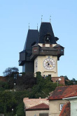 Graz03-Uhrturm und Schattenturm