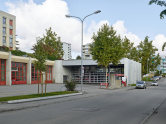 Feuerwehrstation, Einstellhalle