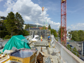 Wohnhaus Juravorstadt, Bauarbeit