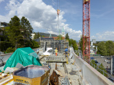 Wohnhaus Juravorstadt, Bauarbeit