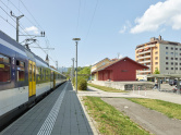 Bahnhof Bassecourt Renovierung