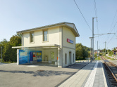 Bahnhof Courchavon, Umbau