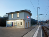 Bahnhof Courchavon, Umbau