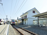 Bahnhof Courfaivre Renovierung