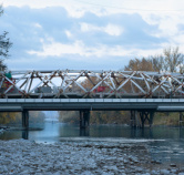 Construction du pont de Wilsdorf