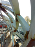 Construction du pont de Wilsdorf