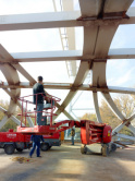 Construction du pont de Wilsdorf