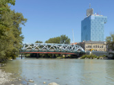 Construction du pont de Wilsdorf