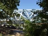 Construction du pont de Wilsdorf