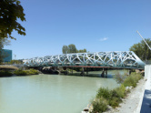 Construction du pont de Wilsdorf