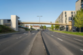 Fussgänger-Fahrradbrücke über di