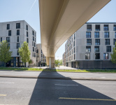 Fussgänger-Fahrradbrücke über di
