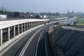 Autoroute N5 - Pont pedestre-Bri