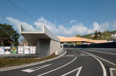 Passerelle Corcelles, Fussgänger