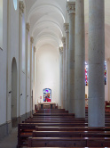 Innenrenovierung Kirche von Cour