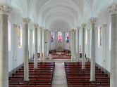 Innenrenovierung Kirche von Cour