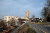 Wohnüberbauung Quartett mit Turm