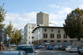 Wohnüberbauung Quartett mit Turm