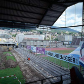 Stade de la Maladiere-Bauarbeite