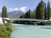 Fussgängerbrücke über die Vispa